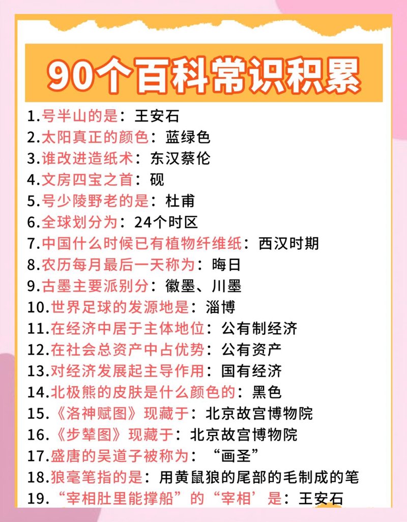百科知识大全
